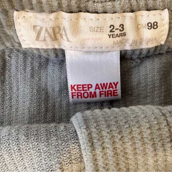 Zara girl’s | Stylish Corduroy Jumper Dress. | Size 2-3T. - Picture 5 of 5